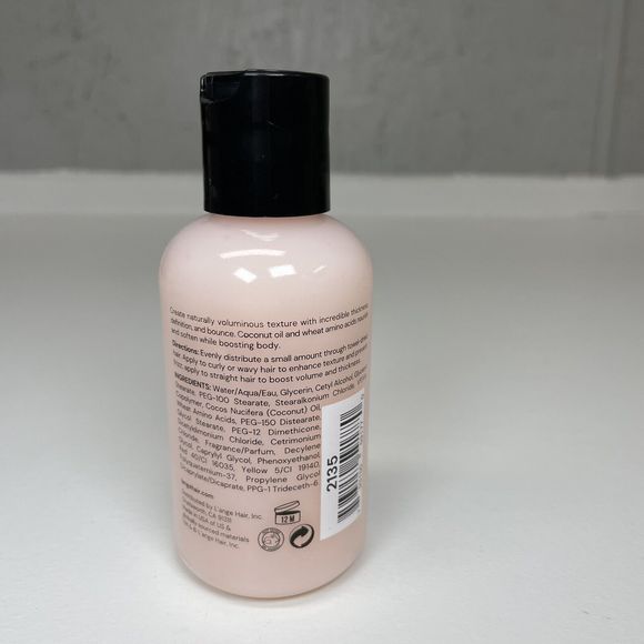 L'ange Selecte Thick It Cream 4 fl oz Lange, Volume, Texture, NEW Factory Sealed - Picture 3 of 6